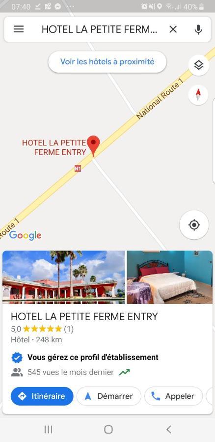 Bed and Breakfast La Petite Ferme à Casablanca Extérieur photo